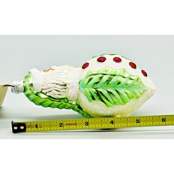 Patricia Breen Hollyberry Santa Christmas Ornament #9722 Original Tag 1997 - Picture 8 of 8